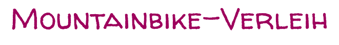 Mountainbike-Verleih 